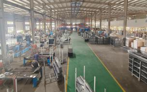 汽車模具行業+重型橫梁式貨架